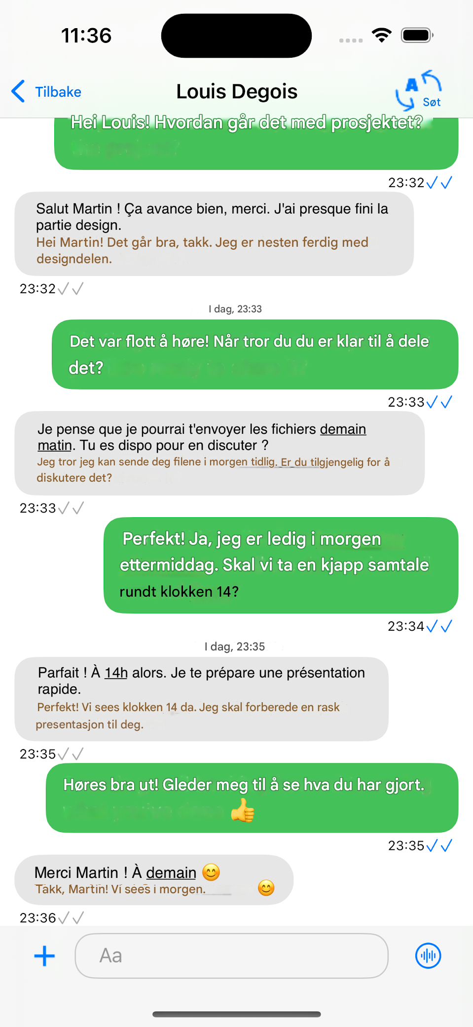 Sanntidsoversettelse