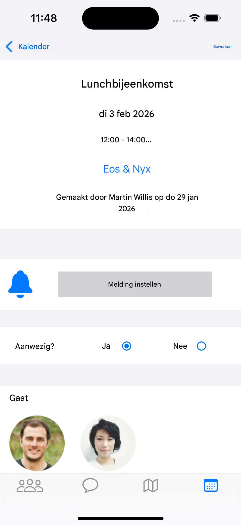 Aanwezigheidsregistratie